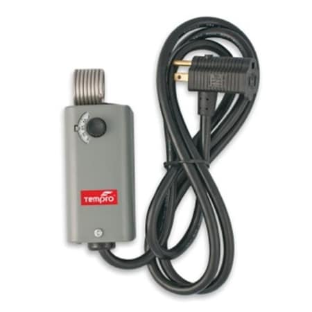 Tempro Tempro TP507 Line Voltage -35 To 95 Degree F Steel housing SPST Thermostat TP507